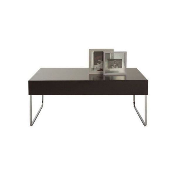 Picture of AGILA coffee table 80 cm chrome steel BK