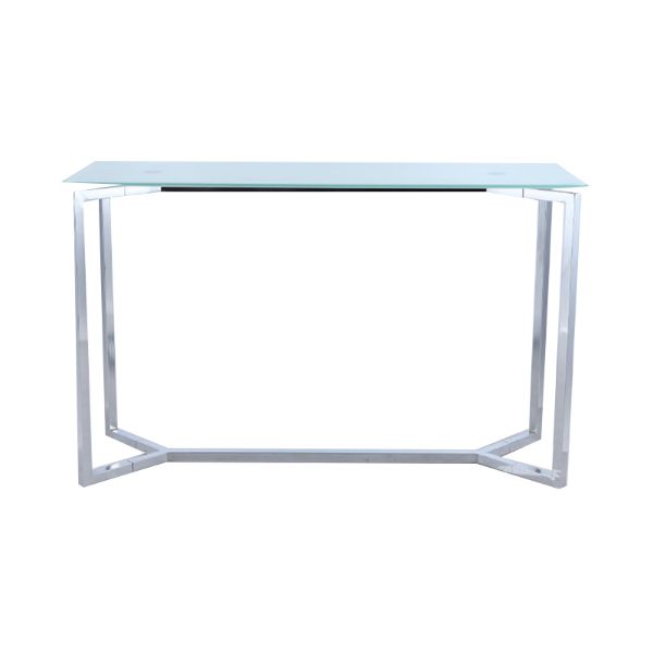 Picture of FEAST CONSOLE TABLE120CM PAINT GLASS WT