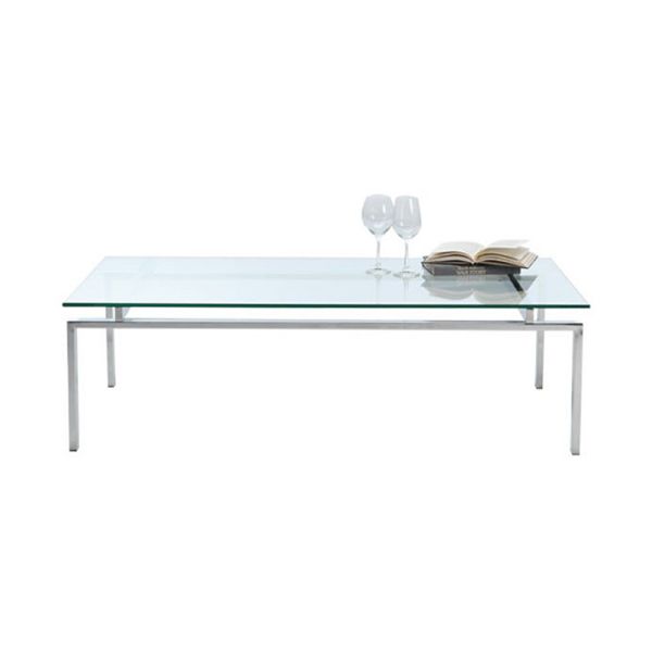 Picture of MAGNA coffee table 130cm glass/Chrome