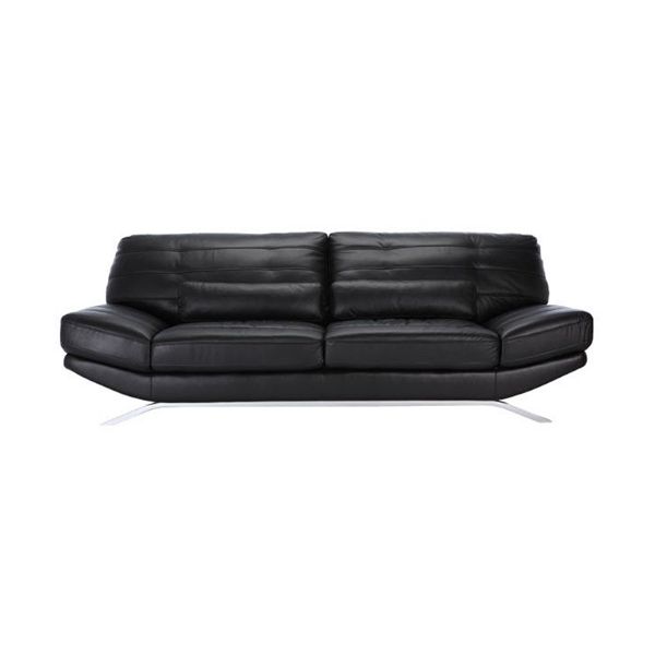 Picture of RUSSO 3 seater sofa H/L BK