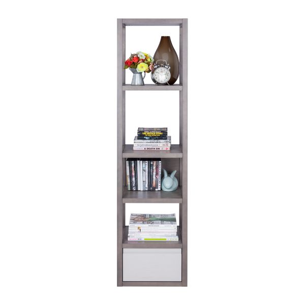 Picture of LUCIANO Multi shelf 40x160cm. PBN/SS