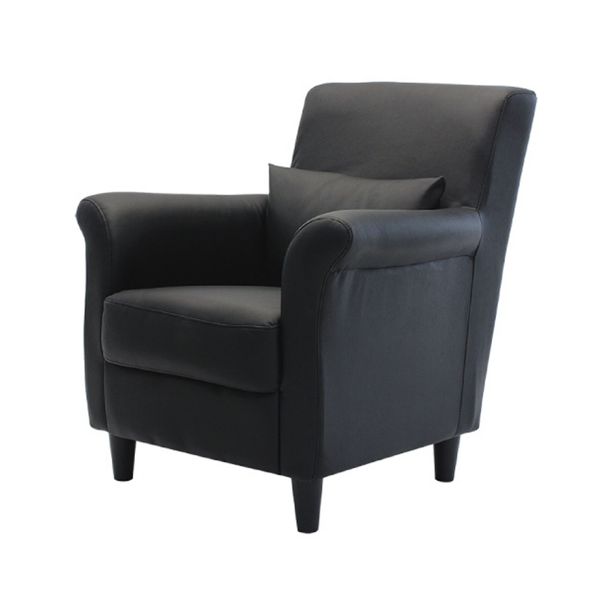 Picture of ALFREDO/L armchair (PVC) BK