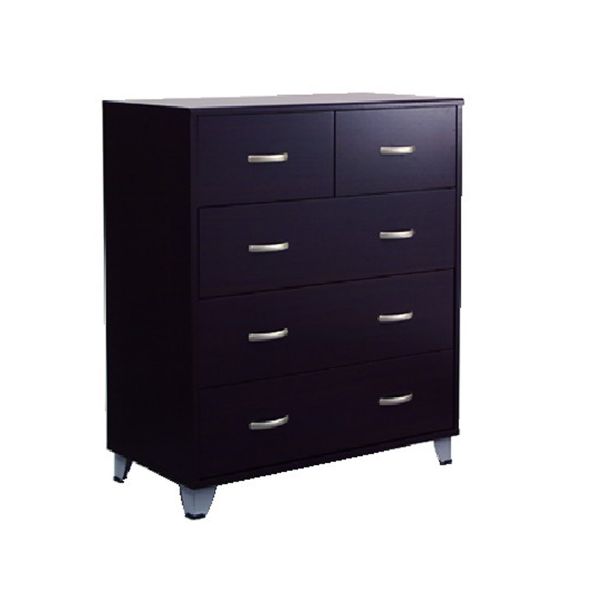 Picture of H-NB ONE WAY-A LOW CABINET+5STORAGE BKBN