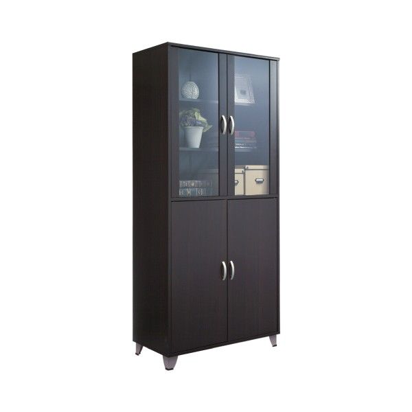Picture of NB ONE WAY-F high cabinet+glass BKBN