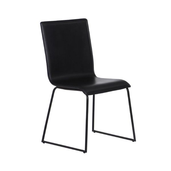 Picture of RODA DINING CHAIR PVC BK