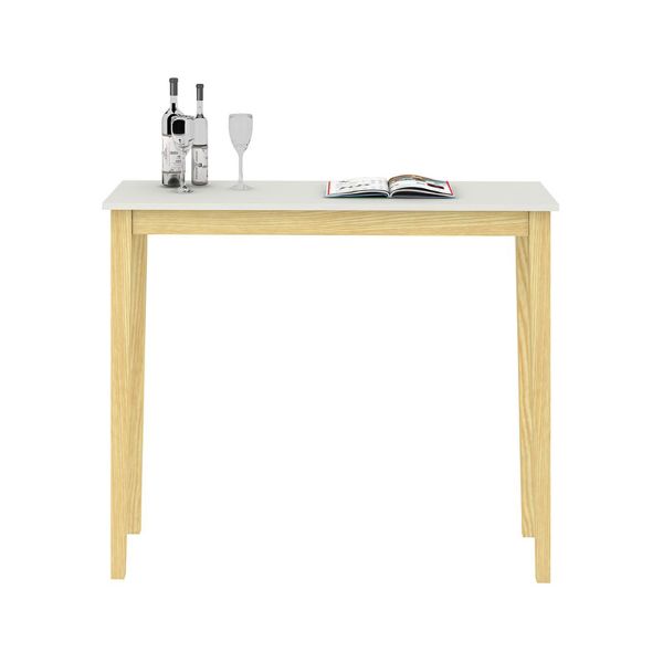 Picture of ZARA HIGH BAR TABLE 120X40 CM. WT/NT