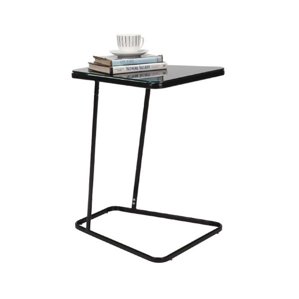 Picture of COLONY SIDE TABLE PAINTED GLASS BK