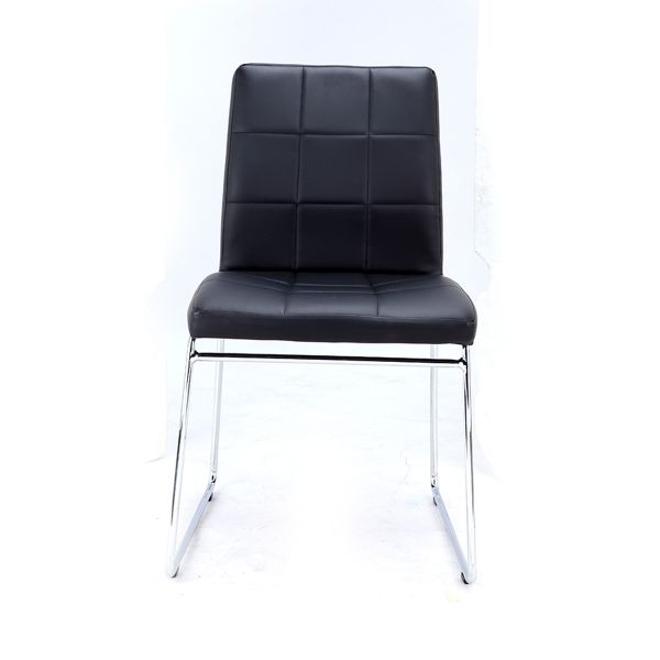 Picture of JULIA PVC dining chair BK