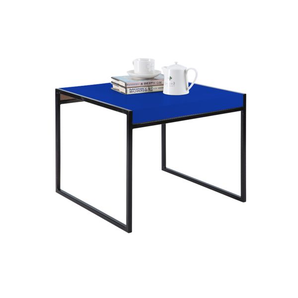 Picture of LAY Coffee table 45 BK/TOP PVC BL  
