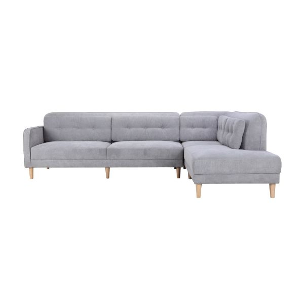 Picture of ANDEN Fabric L-shape sofa/LJW1189-16LGY