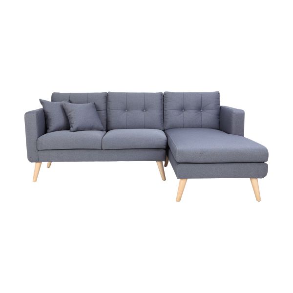 Picture of THERES Fabric L-shape sofa/L 1501 DGY  