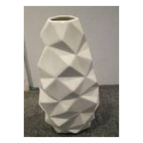 Picture of CARMEN/L Ceramic vase H 14  WT