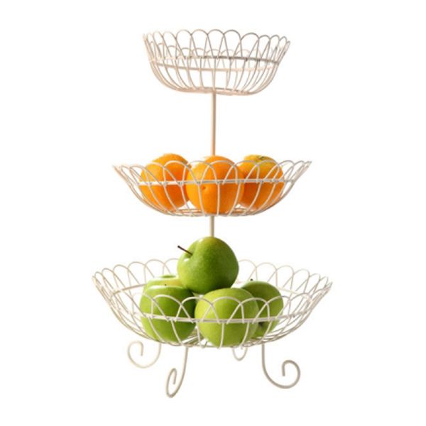Picture of O-RING Fruit Basket 3 Tiers CR