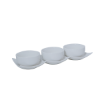 Picture of ISA Appetizer bowl with dish 4pcs/set WT