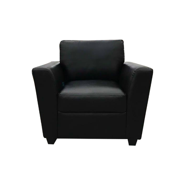 Picture of DELLA PVC sofa 1/S BK                   