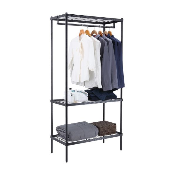 Picture of WIRENET Clothes Shelf #9045180-3EP BK   