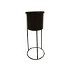 Picture of PLANTHY Plant pot w/stand D14xH30cm. BK 