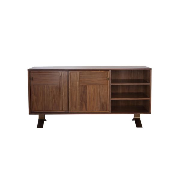 Picture of BUDAE Sideboard 160 CM WN/GD            