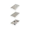 Picture of AVANTE Jewelry tray 3pcs/set WT/GY      