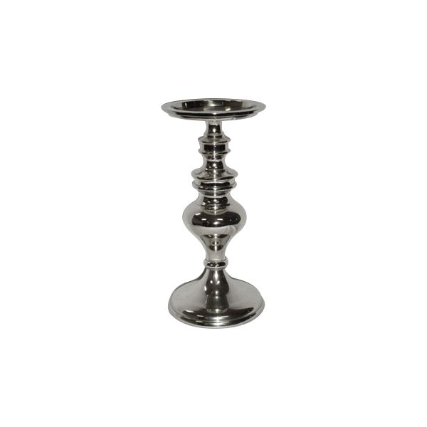 Picture of KATHERYN Candle holder 10x10x21cm SV    