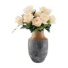 Picture of ALYSSE Table vase 18x18x27cmLW/DGY      