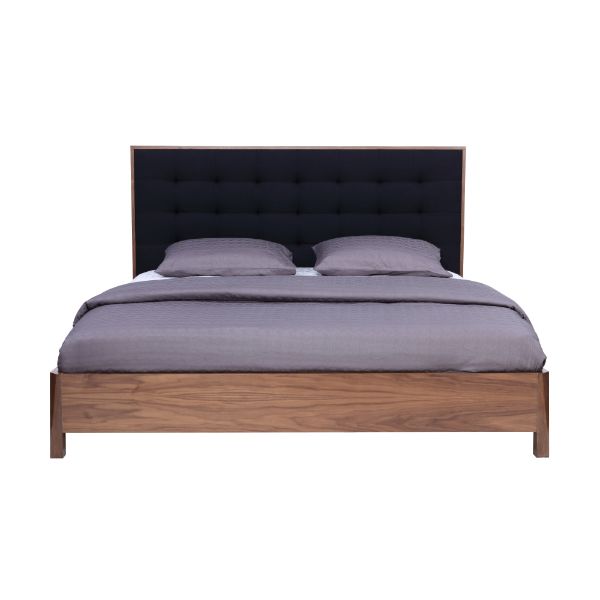 Picture of SAVIA Bed Bed 6 FT+WOODEN SLAT WN/ALU   
