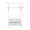 Picture of MOREA DOUBLE CLOTHES RACK W/DRAWERS  WT