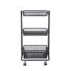 Picture of WIREMESH 3 tiers Storsge Cart BK        