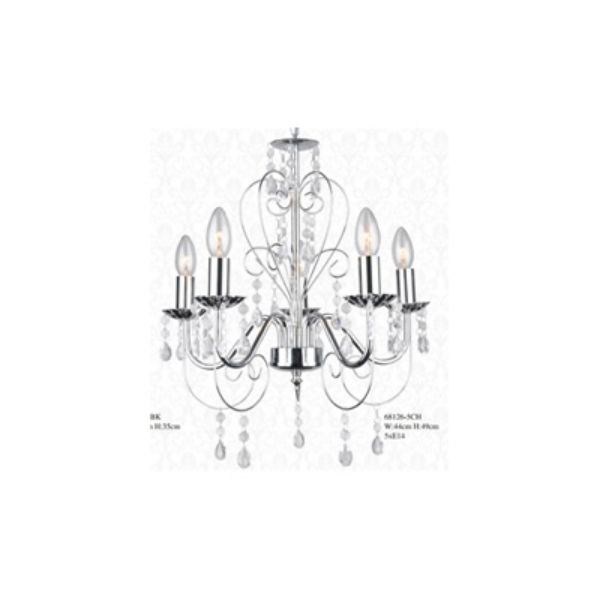 Picture of SHANDRA Chandelier 44x44x49 cm. SV      