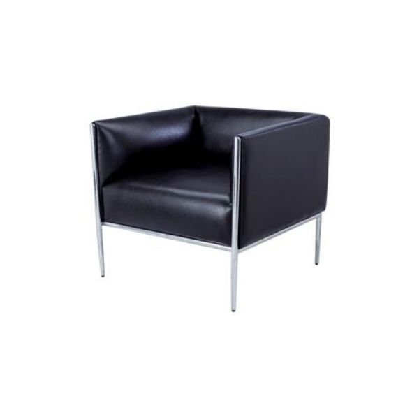 Picture of ARTEMIS Sofa 1 Seat PVC - BK            