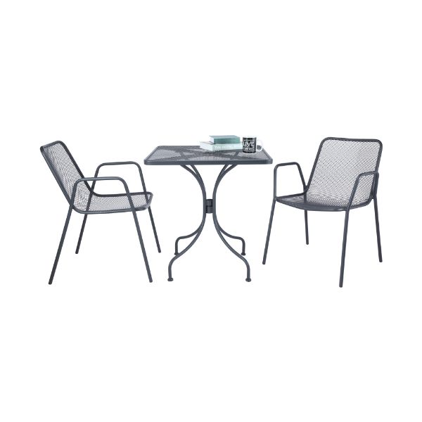 Picture of CAPISCO Outdoor set 1table+2chairs GY