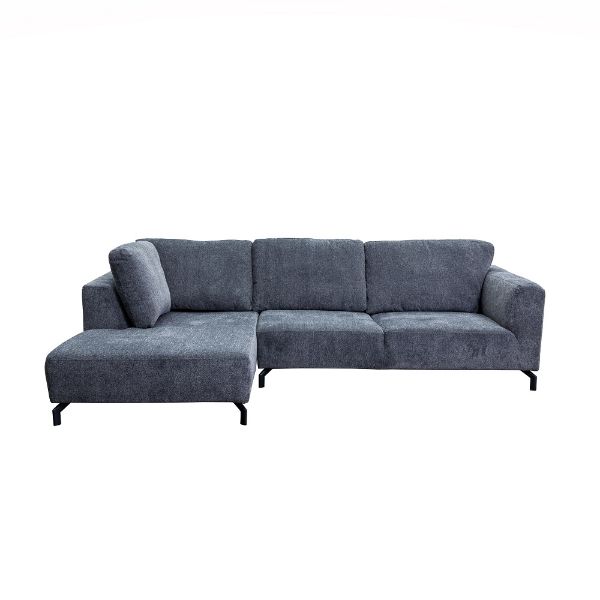Picture of RANITA Fabric corner sofa/R DGY         