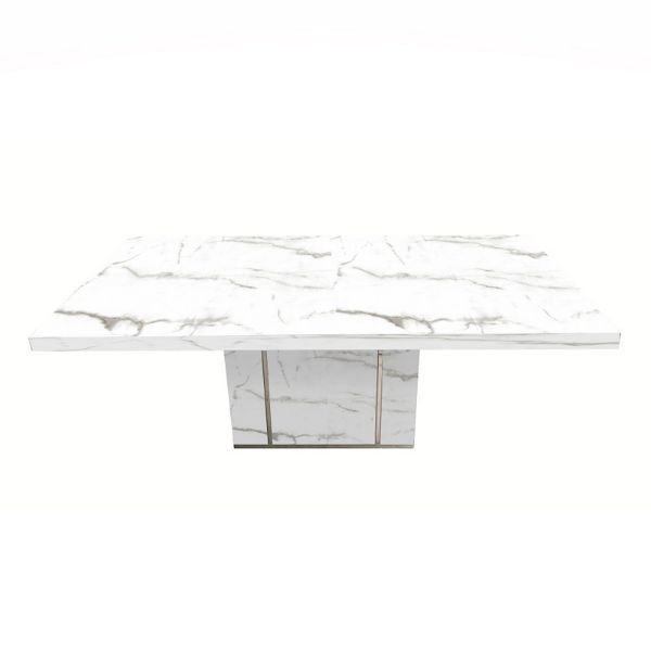 Picture of MAZZINI/P Marble dining table 200 WT    