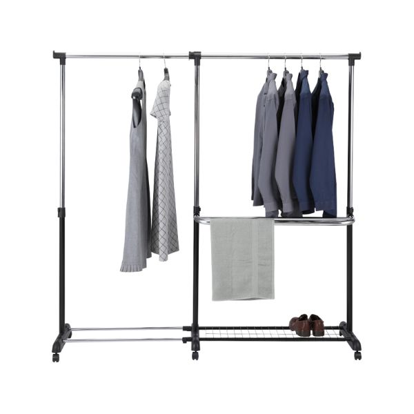 Picture of REVIE Cloth rack 169x43x160 BK/SVC      
