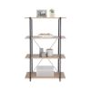Picture of IRA 4 tier shelves 80 CM NT/BK          