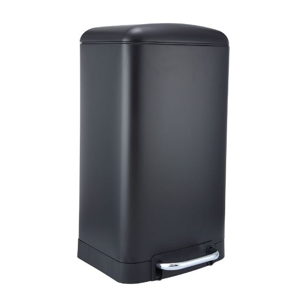 Picture of BENLA Step dustbin 30 L BK              