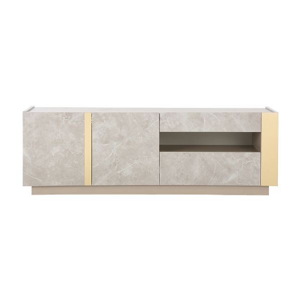 Picture of TRAVERTINE TV Cabinet 150cm MB/SS       