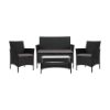 Picture of PORTA Outdoor sofa set BK/GY            