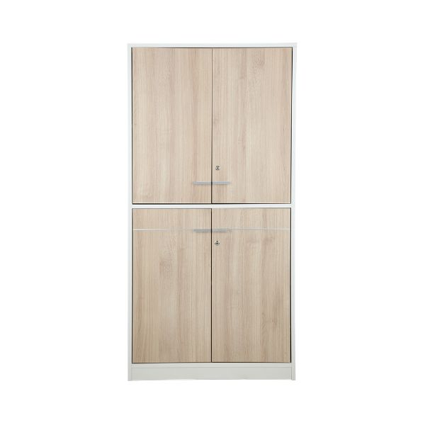 Picture of VECTRA 4Doors high cabinet80cm WT/MA    