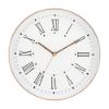 Picture of ANILSON Wall clock 12" WT/COP           