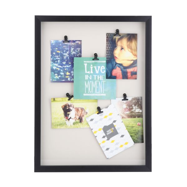 Picture of TIPO Photo display with 6 clips BK      