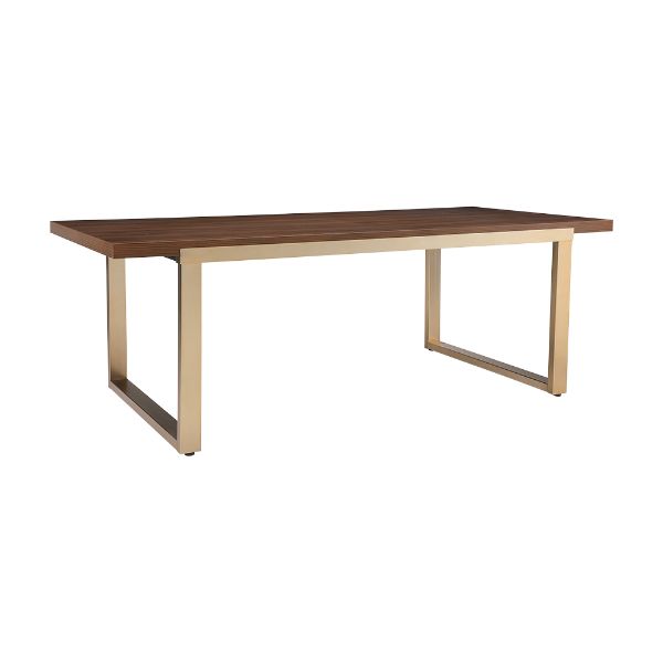 Picture of NOVELLA Dining table  BN/GD             