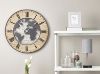Picture of ARDRIA Wall clock 24" NT/BK             