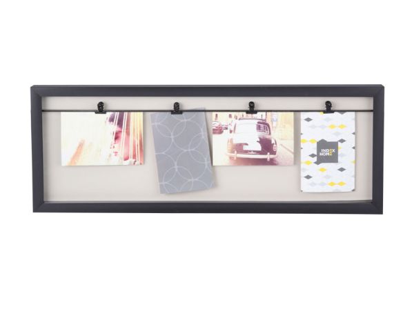 Picture of TIPO Photo display with 4 clips BK      