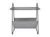 Picture of CARRY 2-Tier storage shelf BK/GY