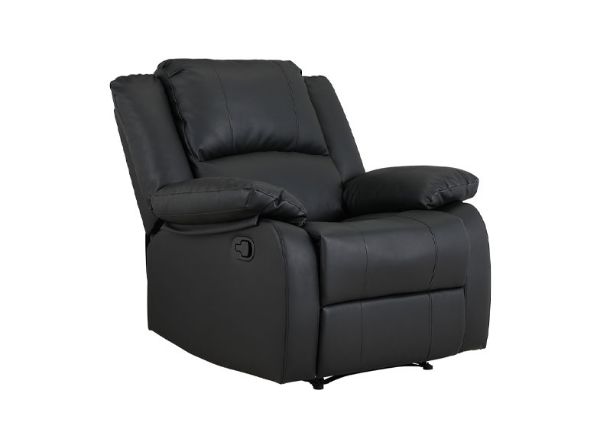 Picture of CODY PVC manual recliner 1/S BK