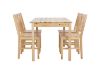 Picture of LIORA/P Wood dining set (1T+4C) NT