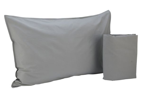 Picture of VALERIE Twin Fitted sheet 2pcs/set GY   