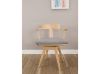 Picture of SPIN Wood dining chair NT/GY