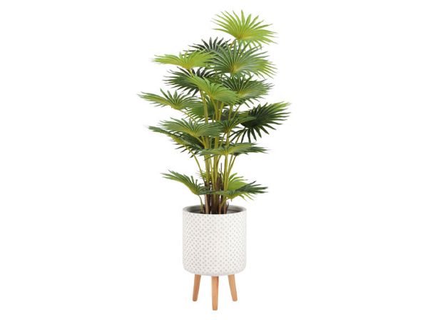 Picture of DOTIO Plant pot+stand 30.5x30.5x46 WT/NT
